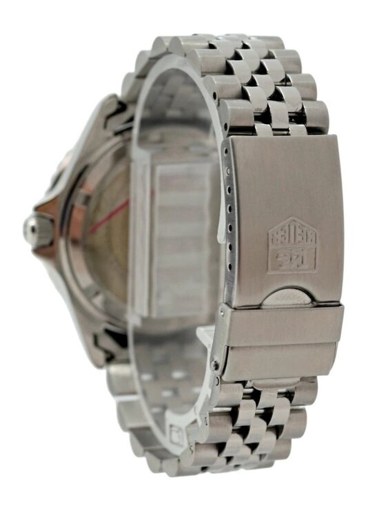 Tag Heuer 37mm Men\'s Blue Dial 1000 Series Dive Watch Jubilee Band! 980.613 N!